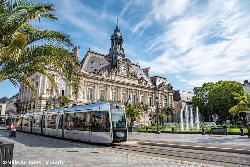 Ferienwohnung Le Ouistiti - 50 M De La Gare - Parking Prive Tours Exterior foto
